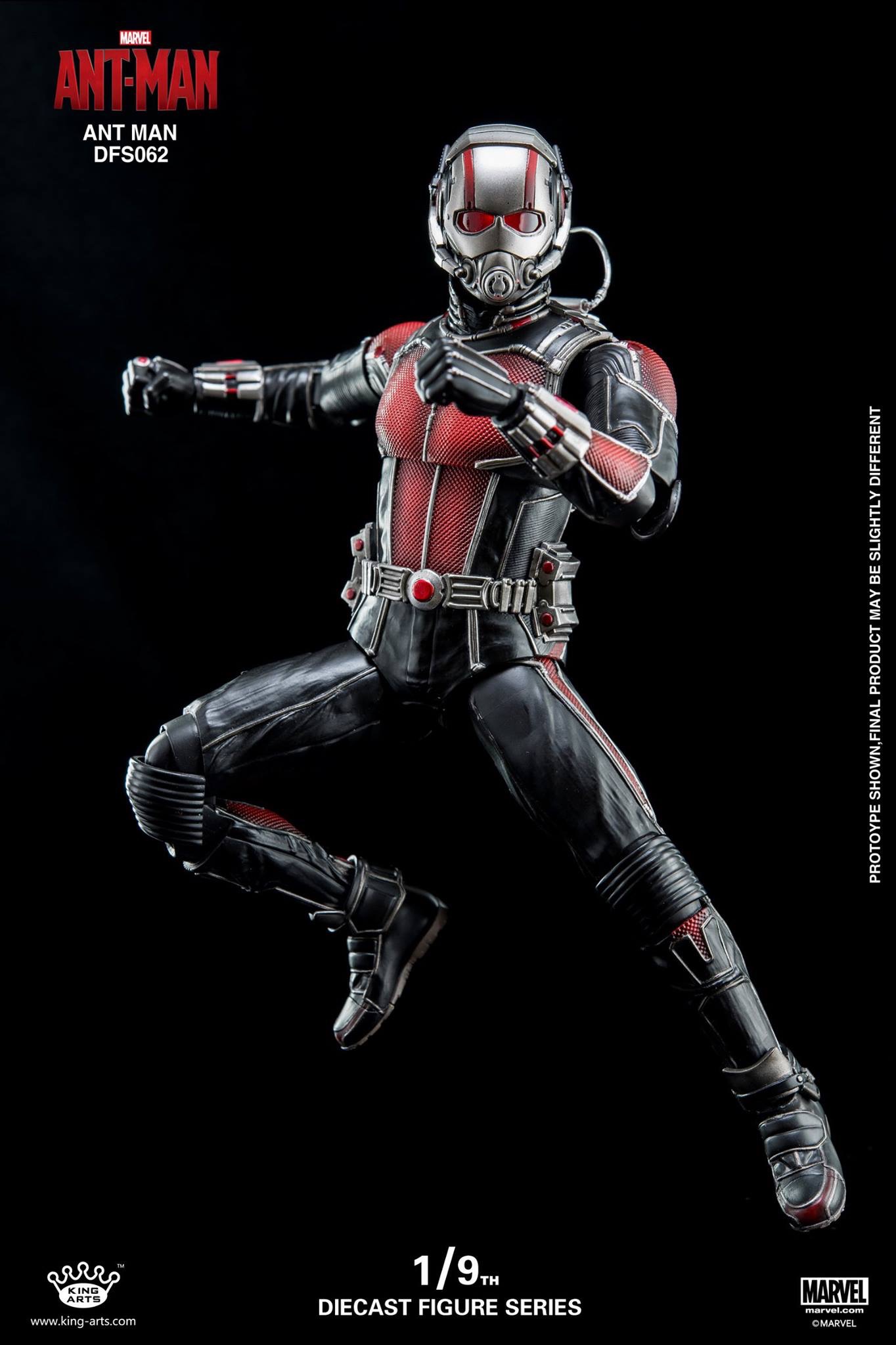 king arts  antman> 1/9 diecast antman