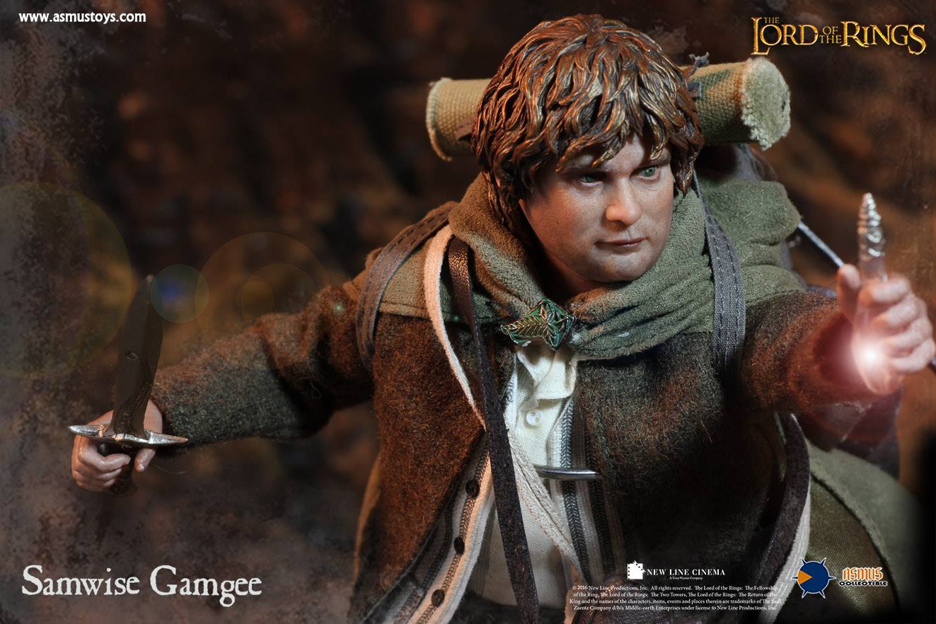 asmus toys 新品:1/6《魔戒 佛罗多/frodo 山姆/sam 双人套装