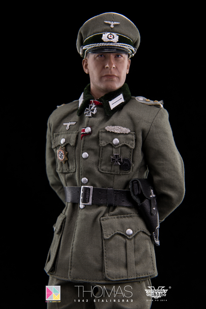 【兵人开箱】二战德国wh国防军步兵上尉 thomas 1942 stalingrad