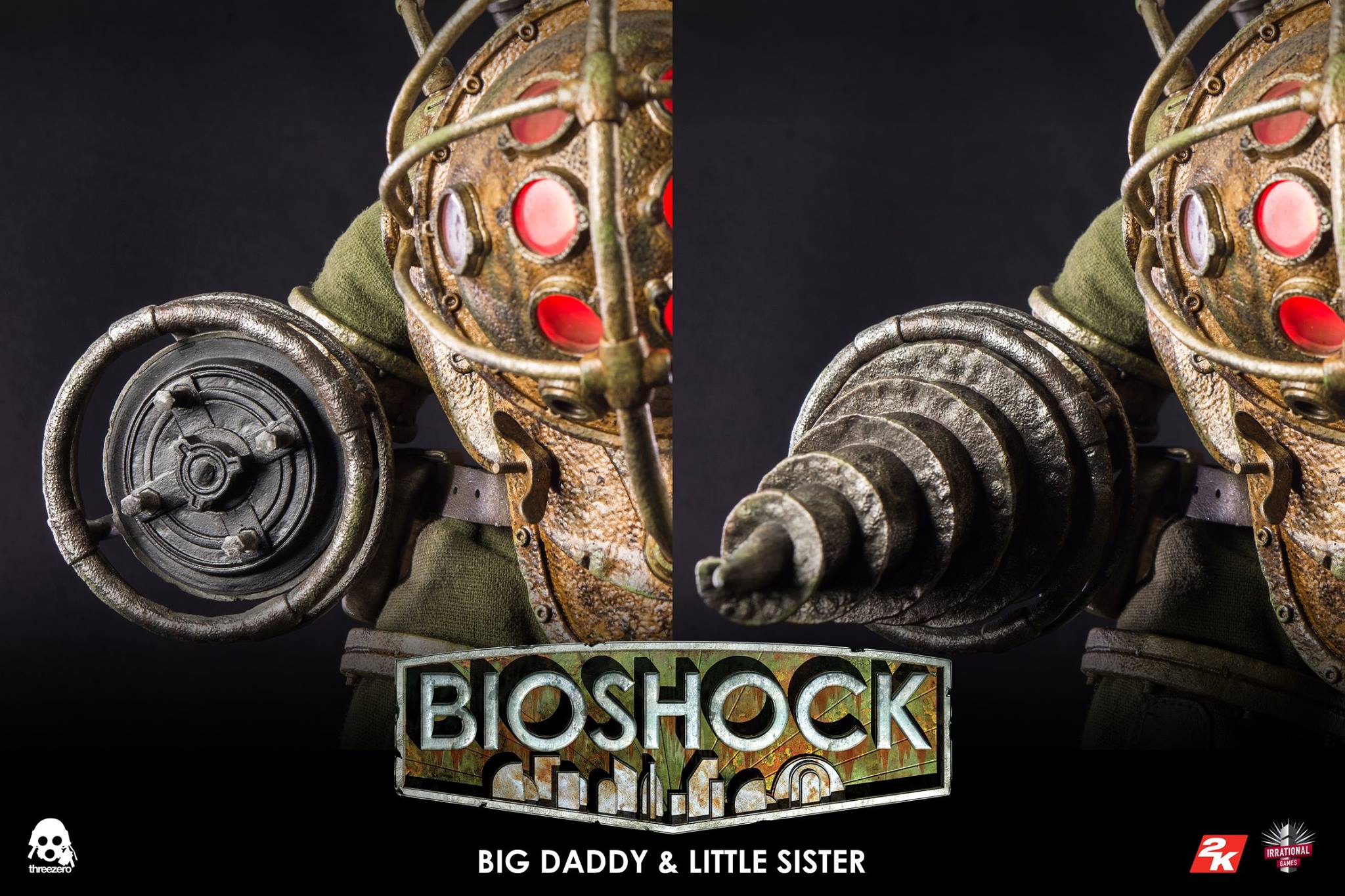threezero BIOSHOCK - 1:6 Big Daddy & Little Sister10