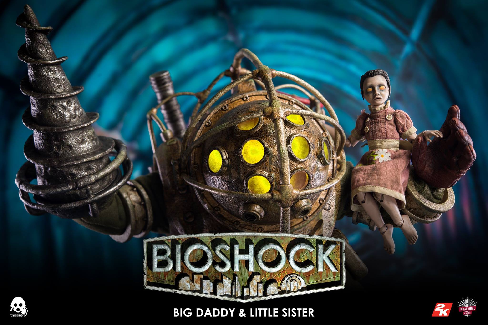 threezero BIOSHOCK - 1:6 Big Daddy & Little Sister6